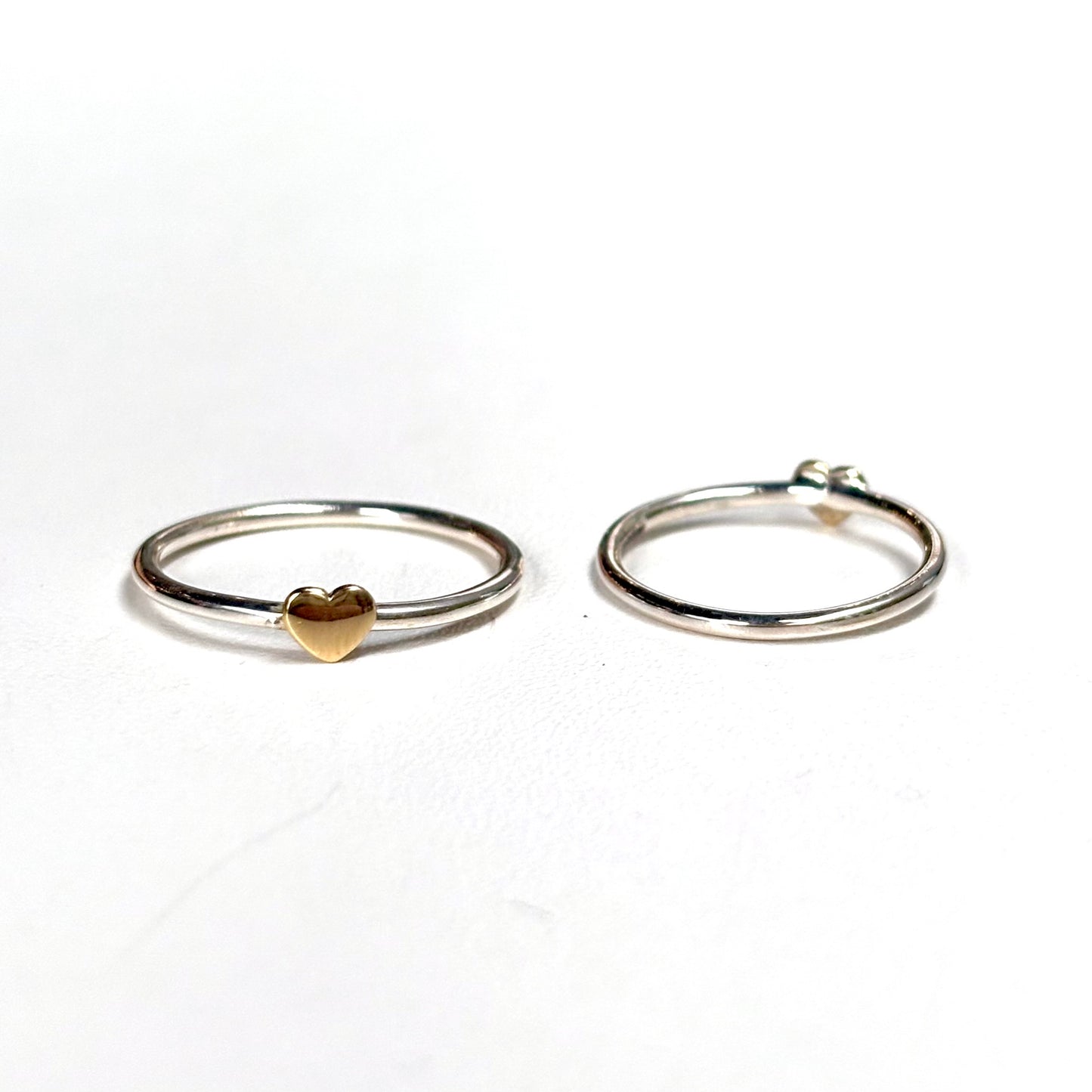 Heart plain ring 32