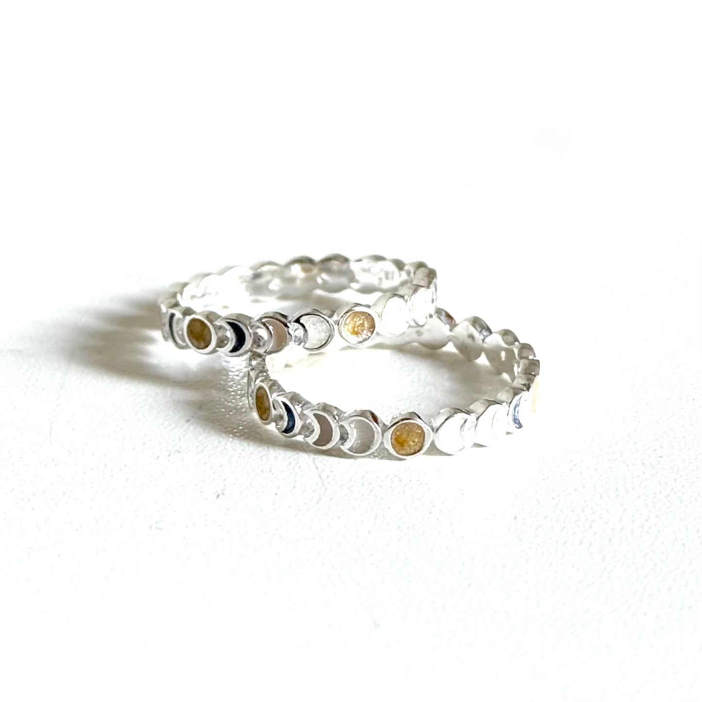 【オンライン先行】Moon enamel ring 3