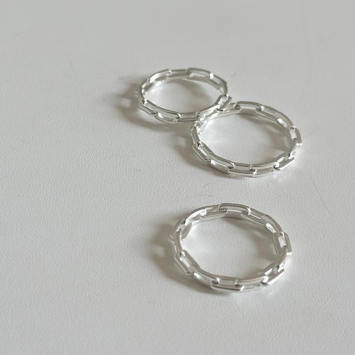 Silver925 plain ring 80