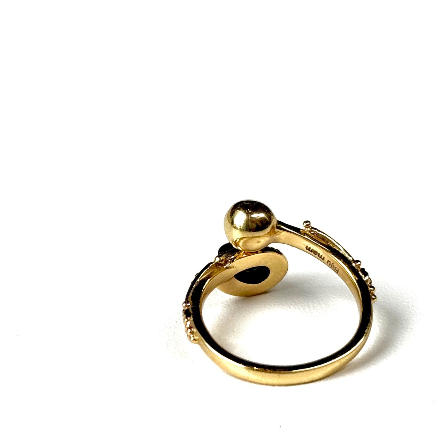 Brass design ring