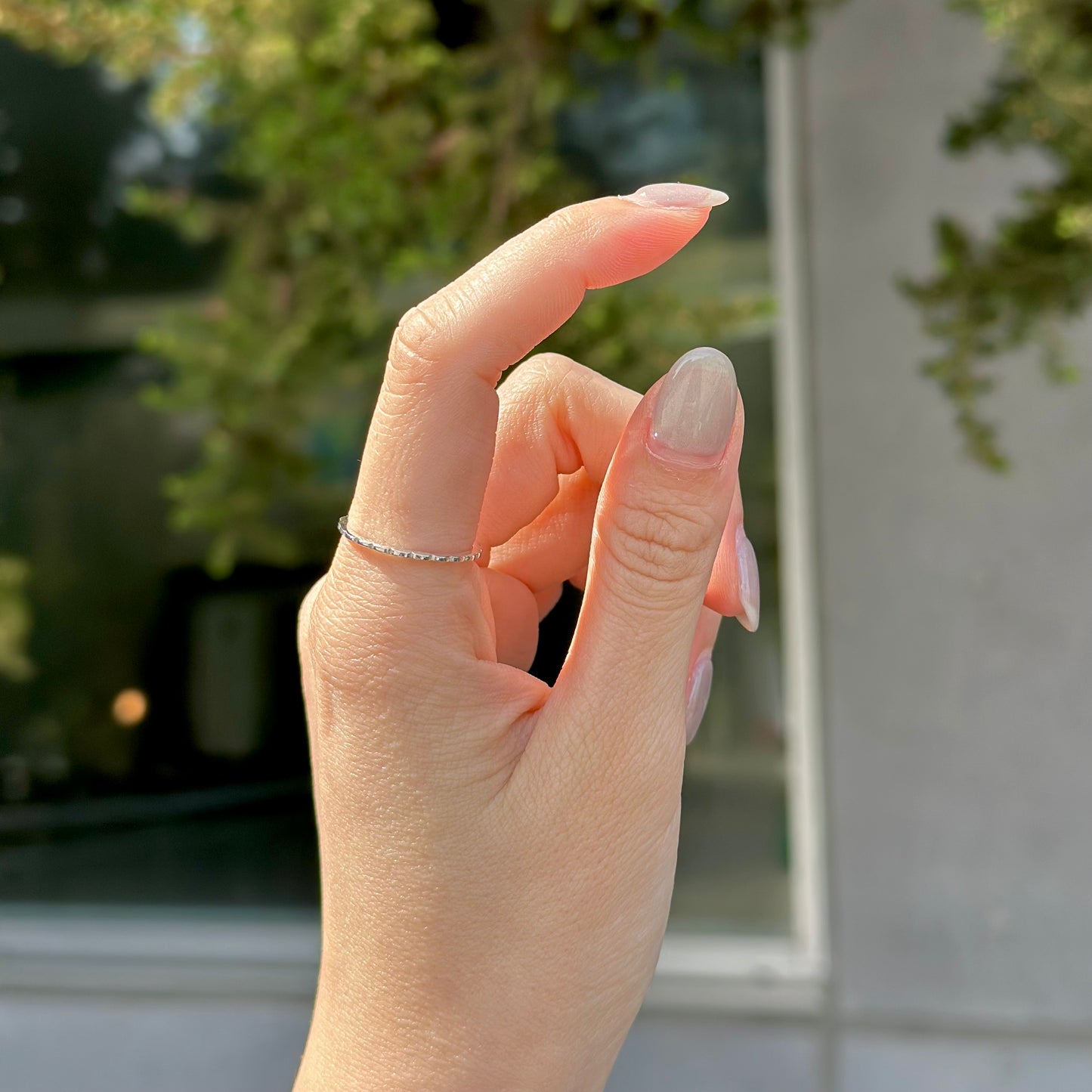 Silver925 plain ring 5