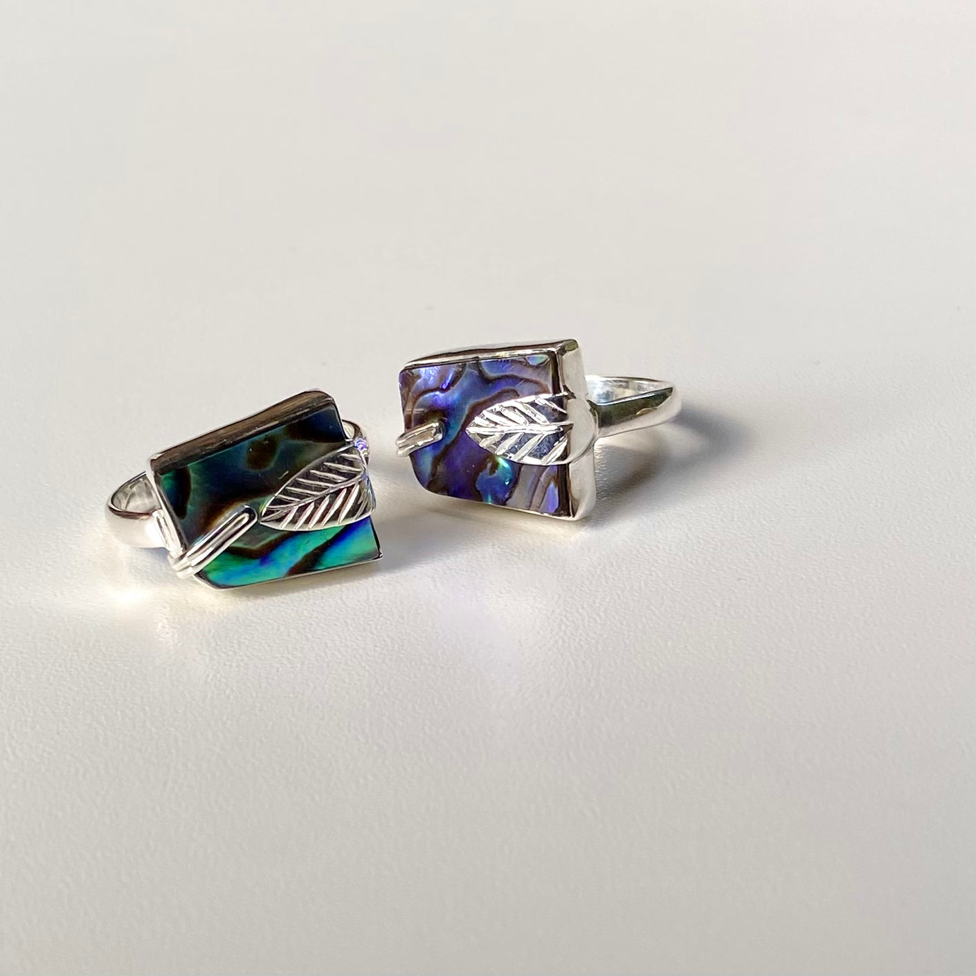 Abalone shell ring 4