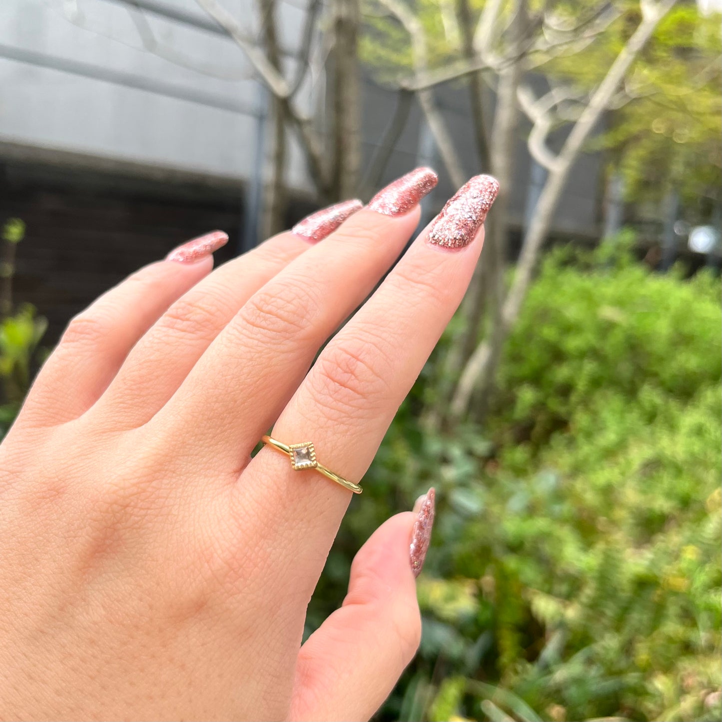 Brass petit ring 68