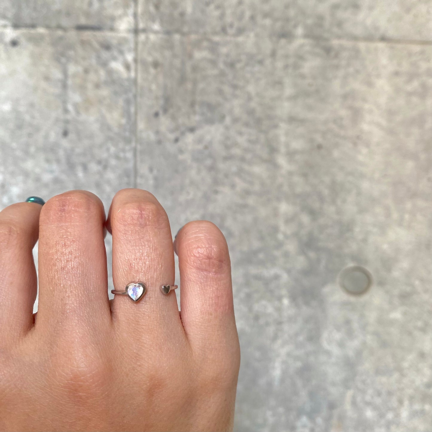 Heart fork ring 1