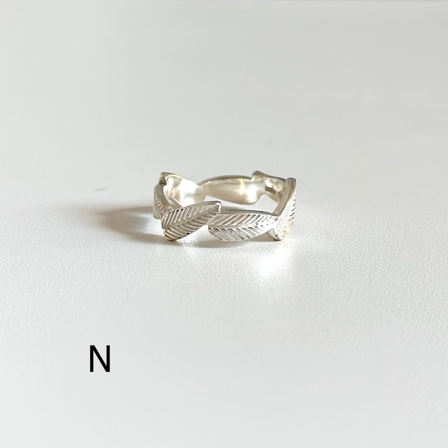 Silver925 plain ring 83