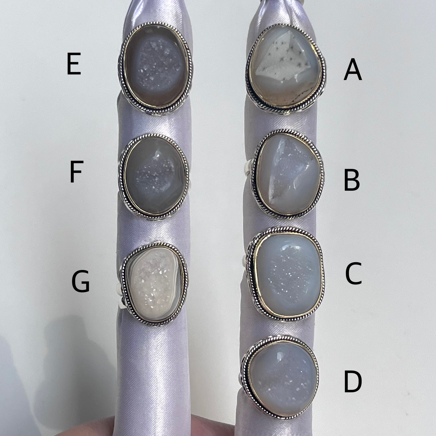Window druzy ring 2