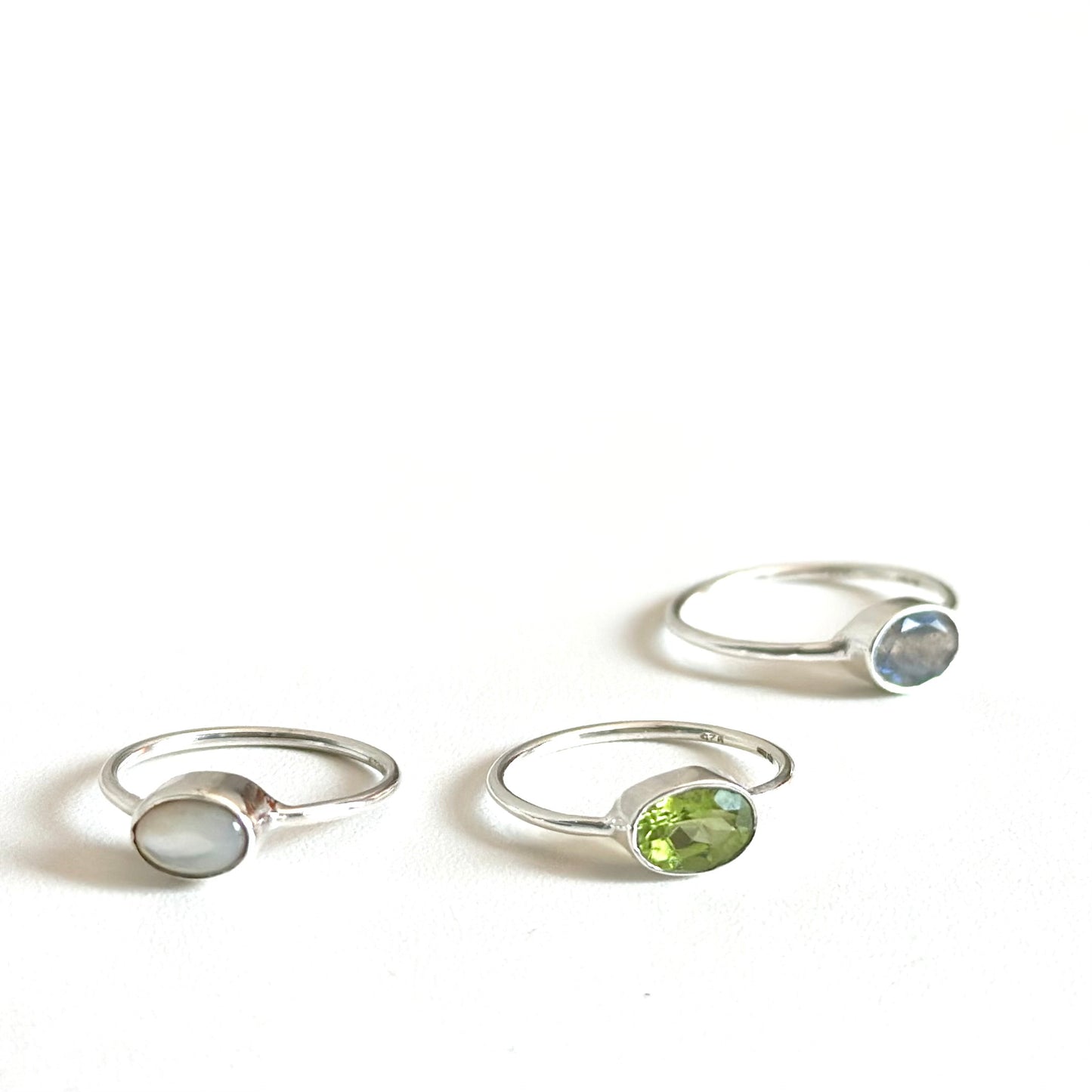 Silver925 1stone ring 26