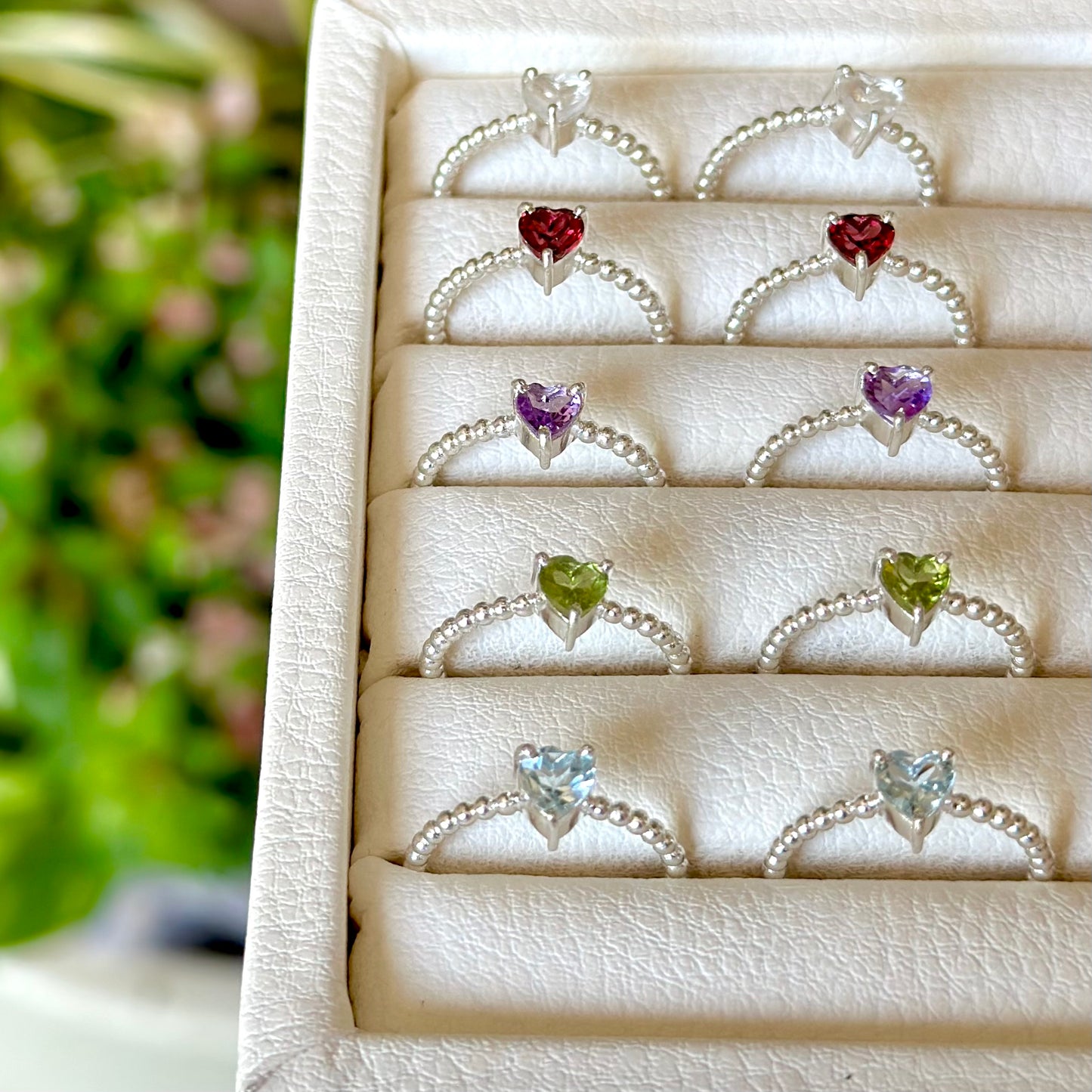Silver925 Heart petit ring 2