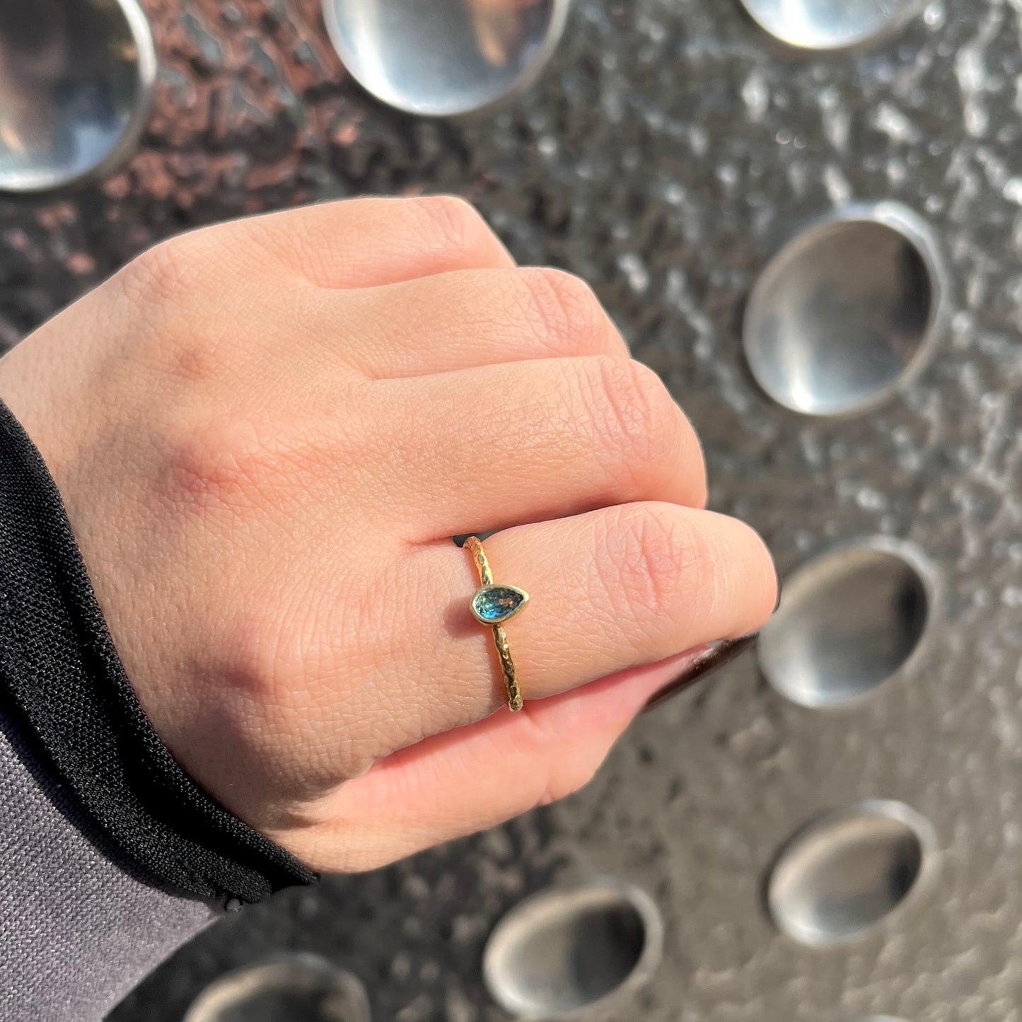 Brass petit ring 42