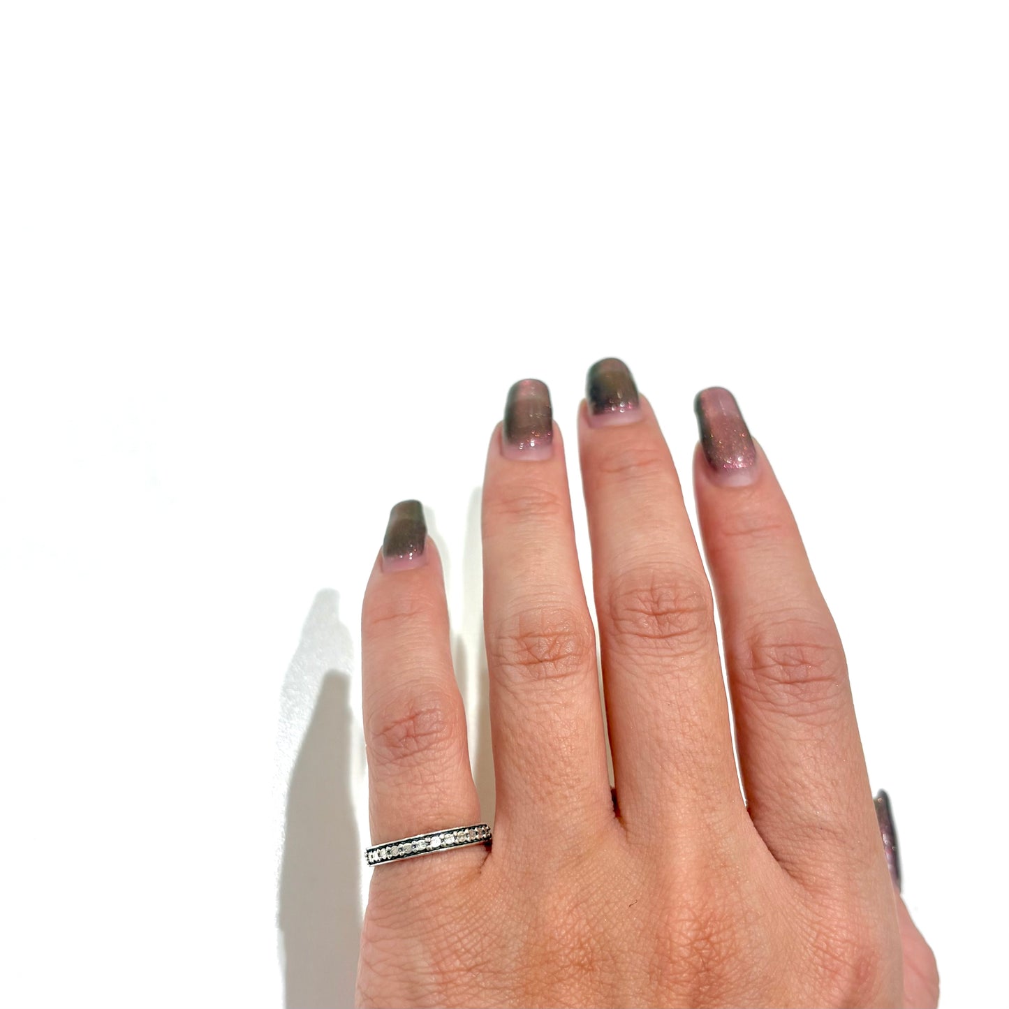 Silver925 plain ring 42