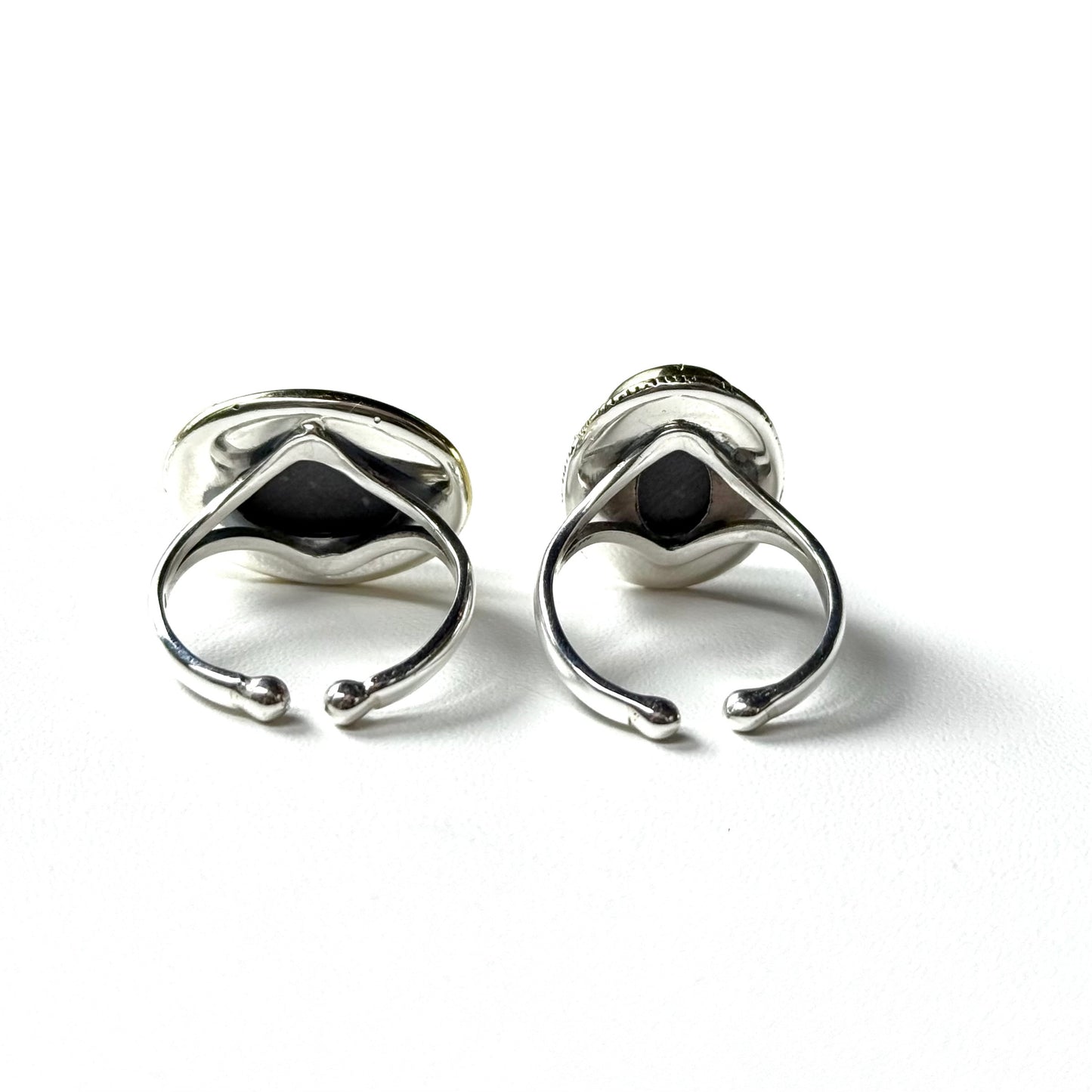 Abalone shell design ring 1