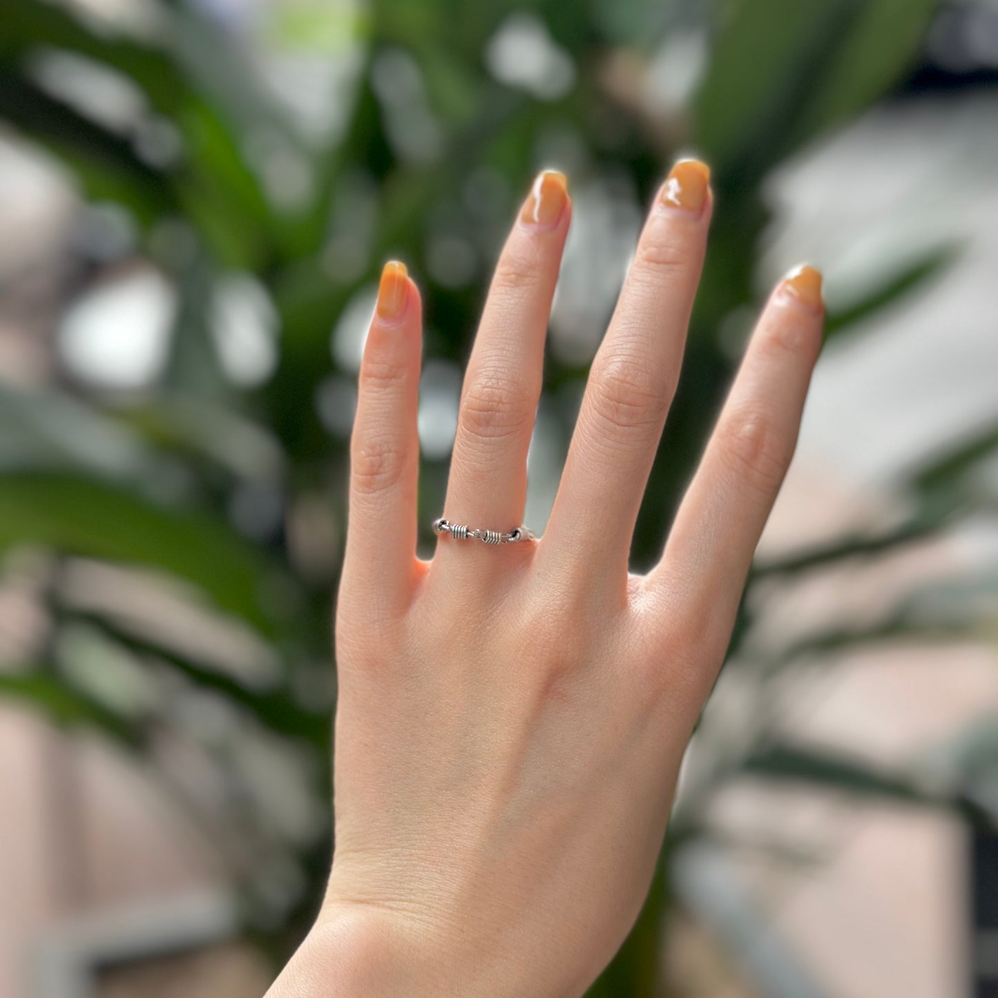 Silver925 chain ring 2