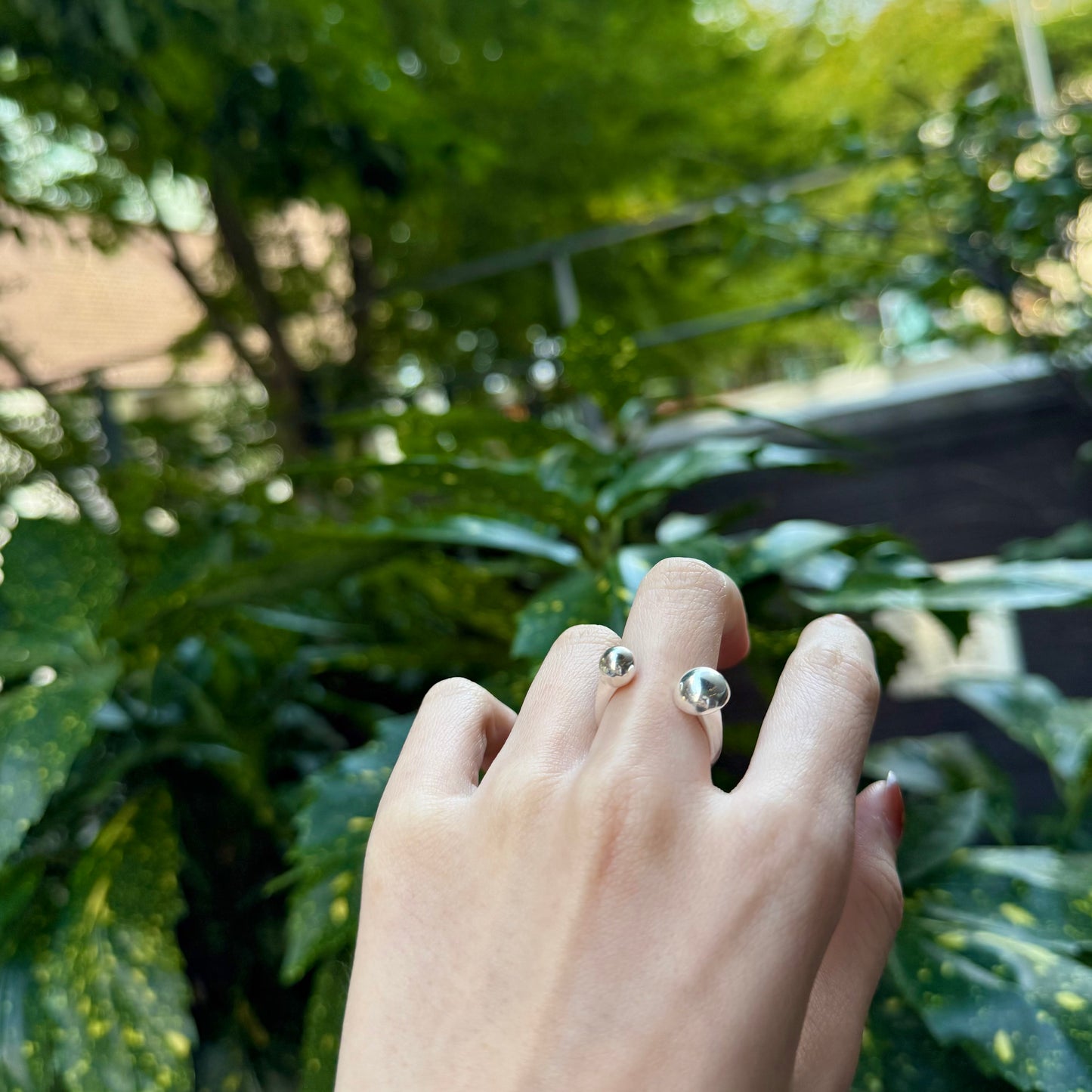 Silver925 plain ring 56