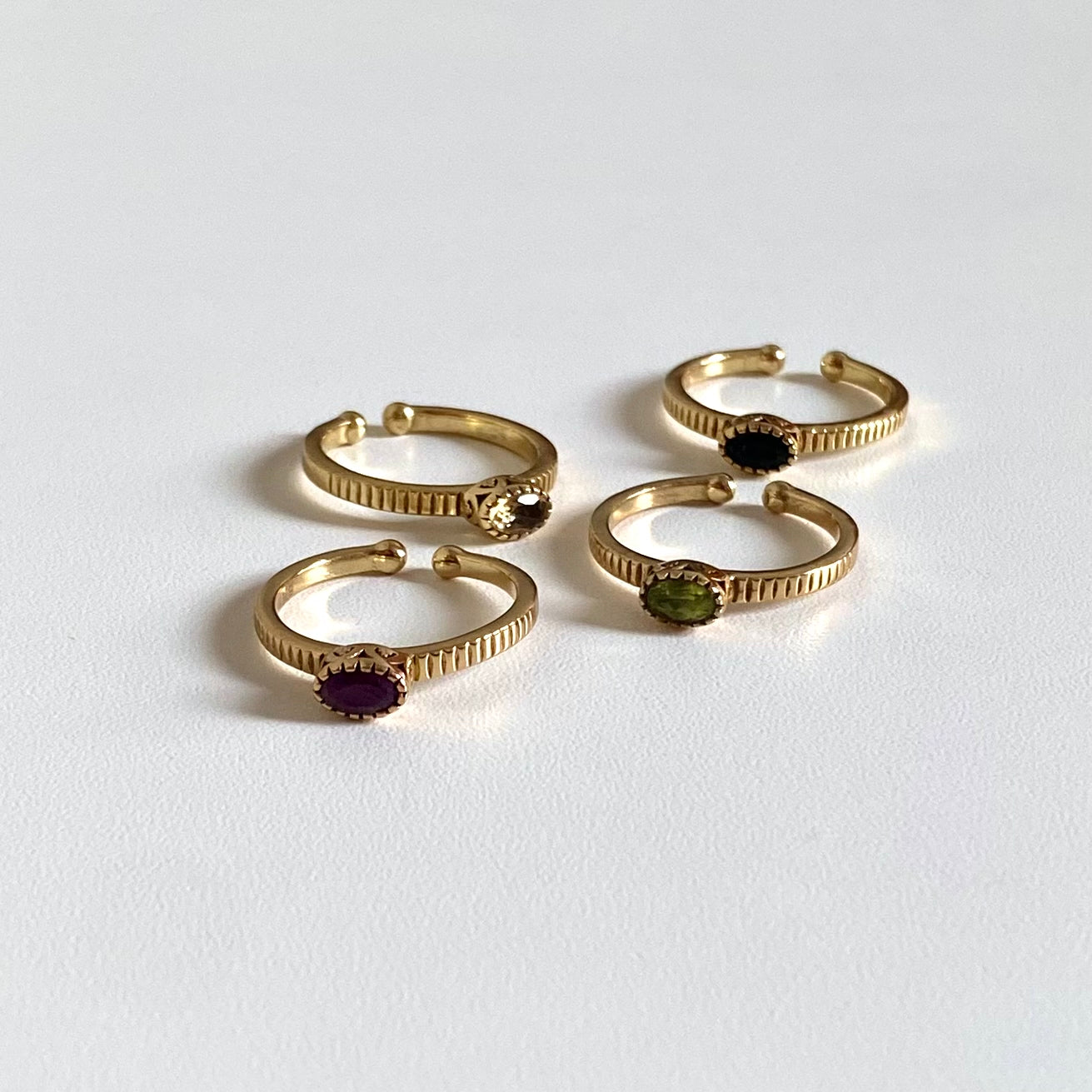 Brass petit ring 15