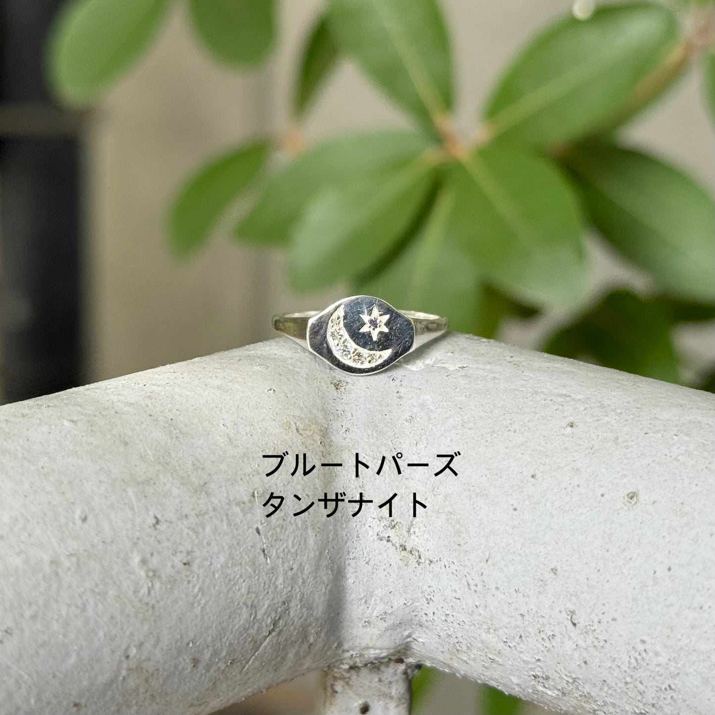 Moon&Star design ring