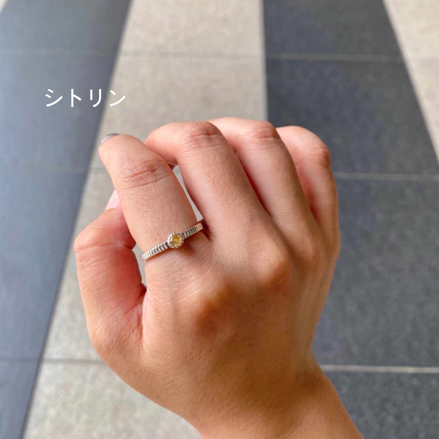 Silver 925petit ring 18