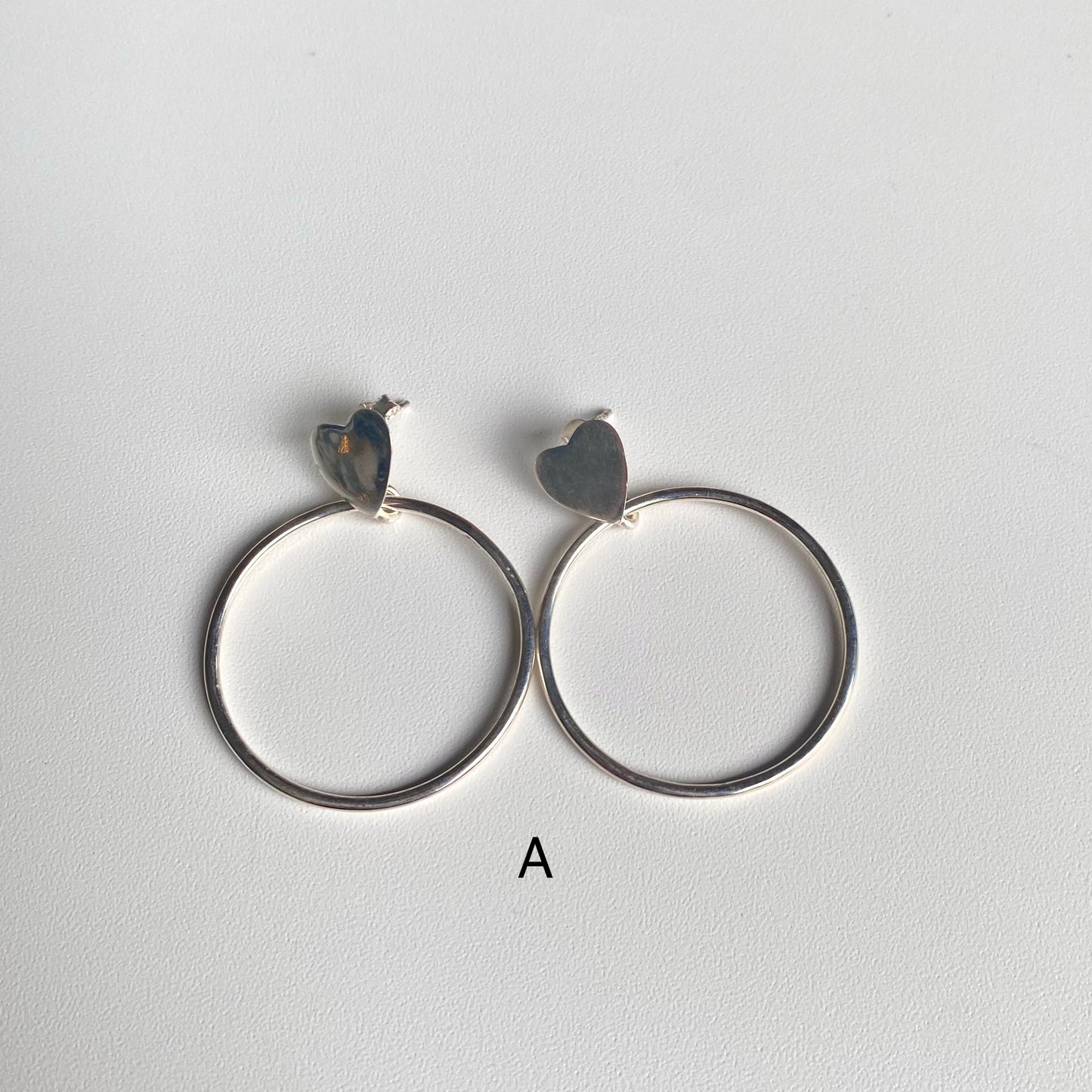 Silver925 plain pierce 4