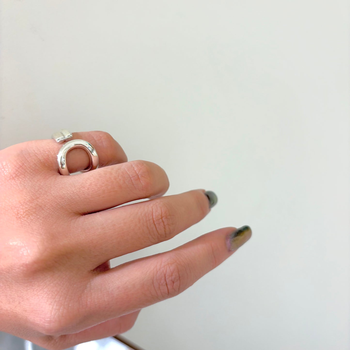 Silver925 plain ring 88