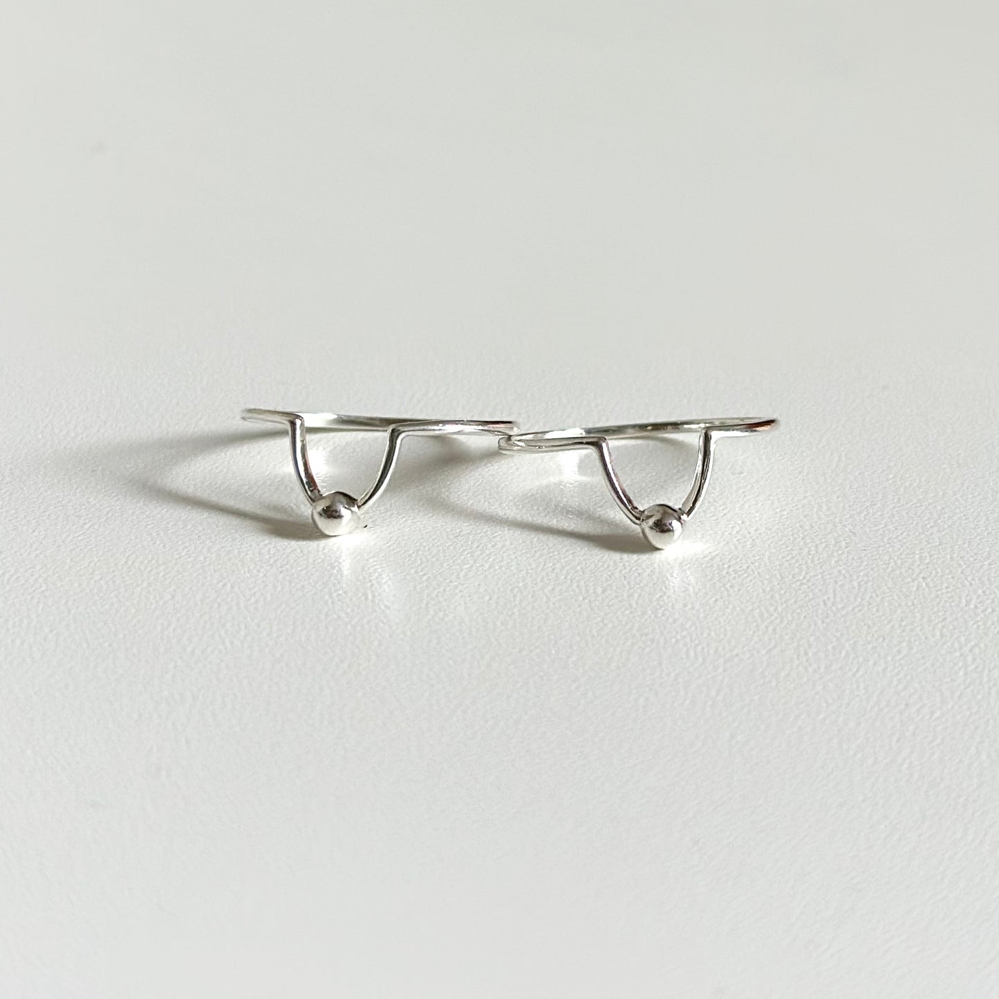 Silver925 plain ring 58