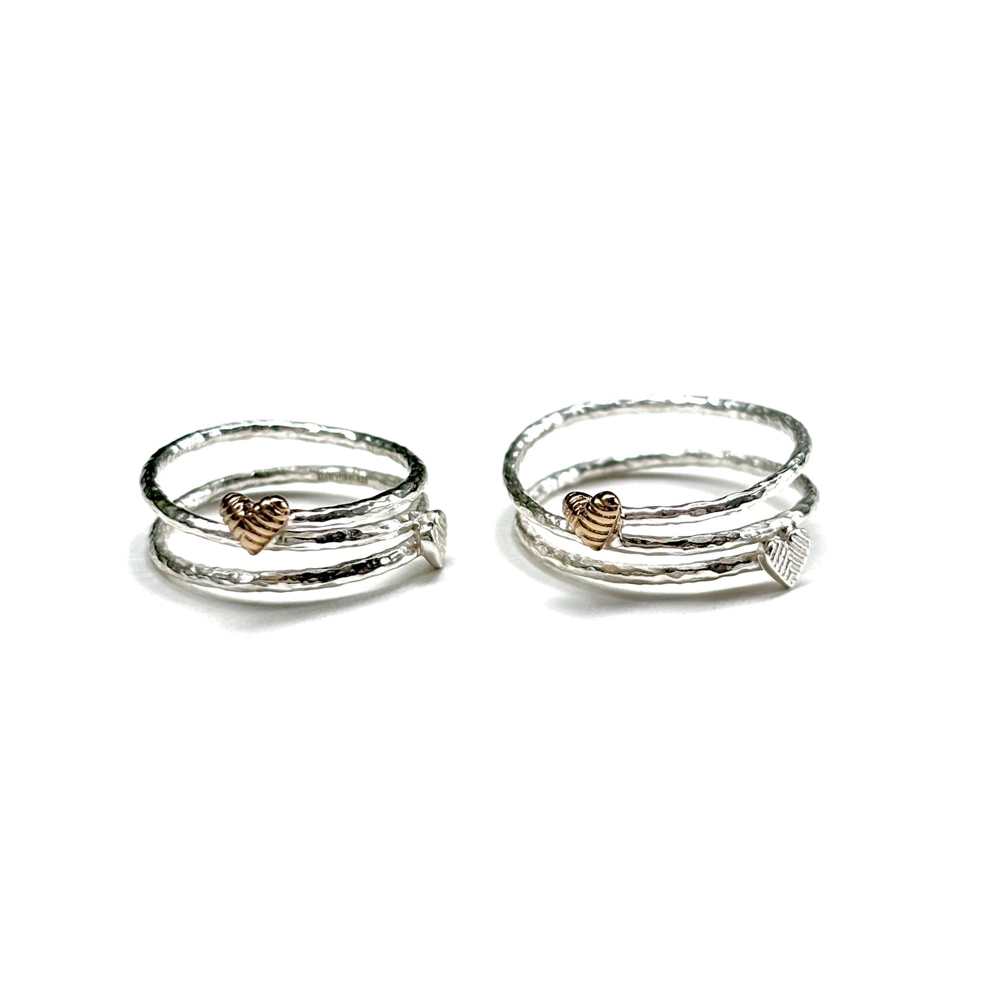 Heart plain ring 30