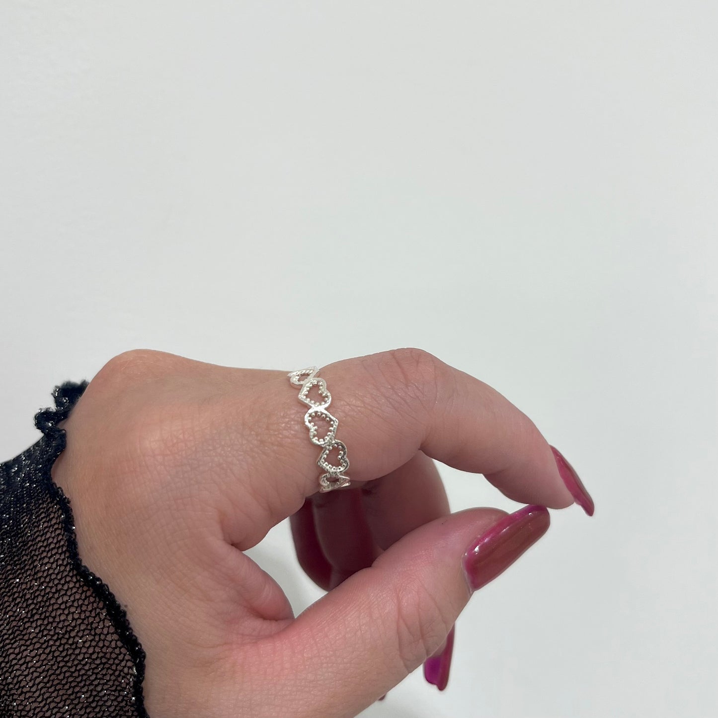 Heart plain ring 45