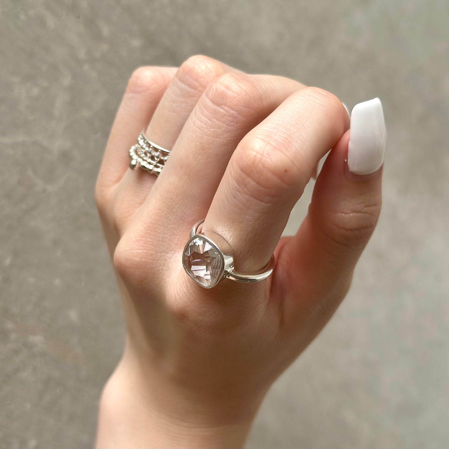 Crystal ring