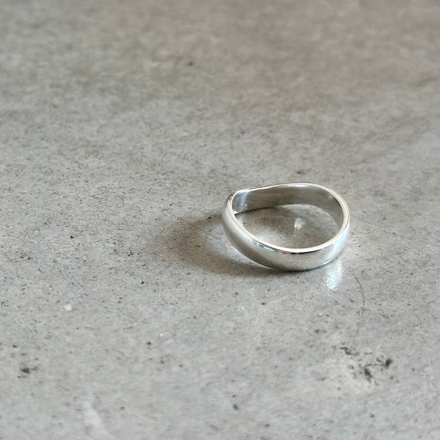 Silver925 plain ring 82
