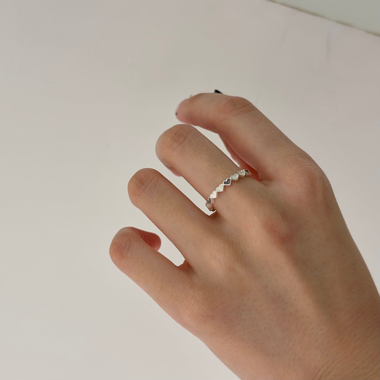 《FUKUOKA limited color》Heart enamel ring 1