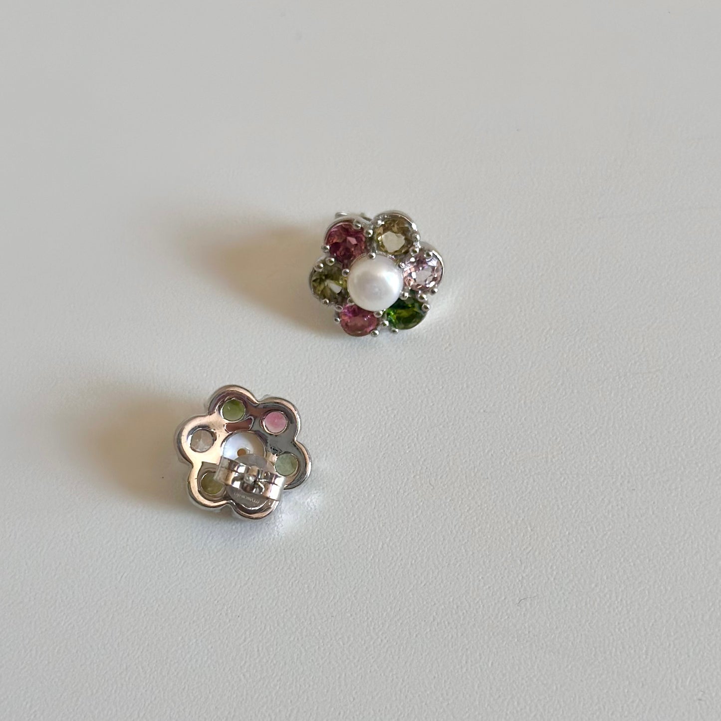 【poco】Multi tourmaline pierce