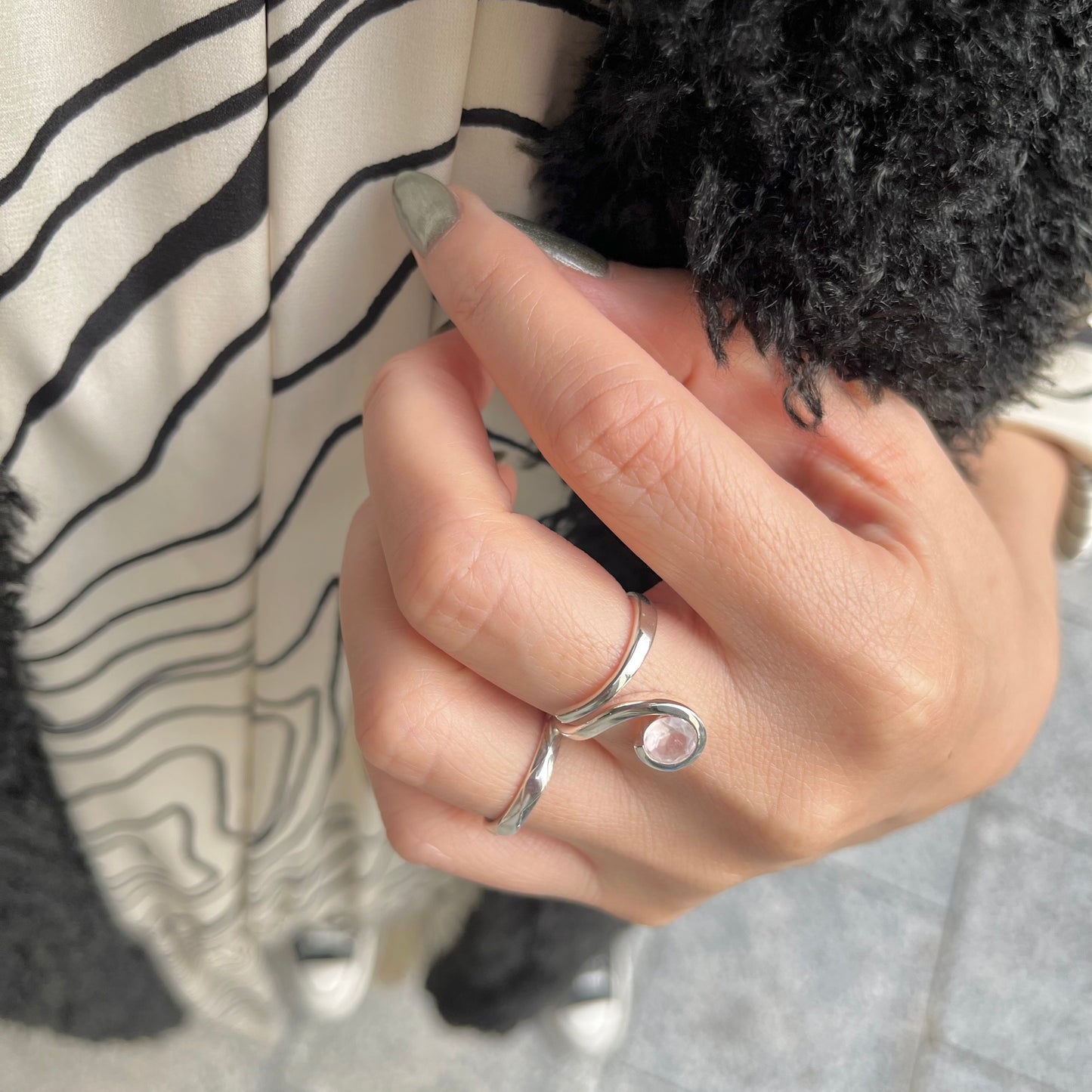 Silver925 design ring 37
