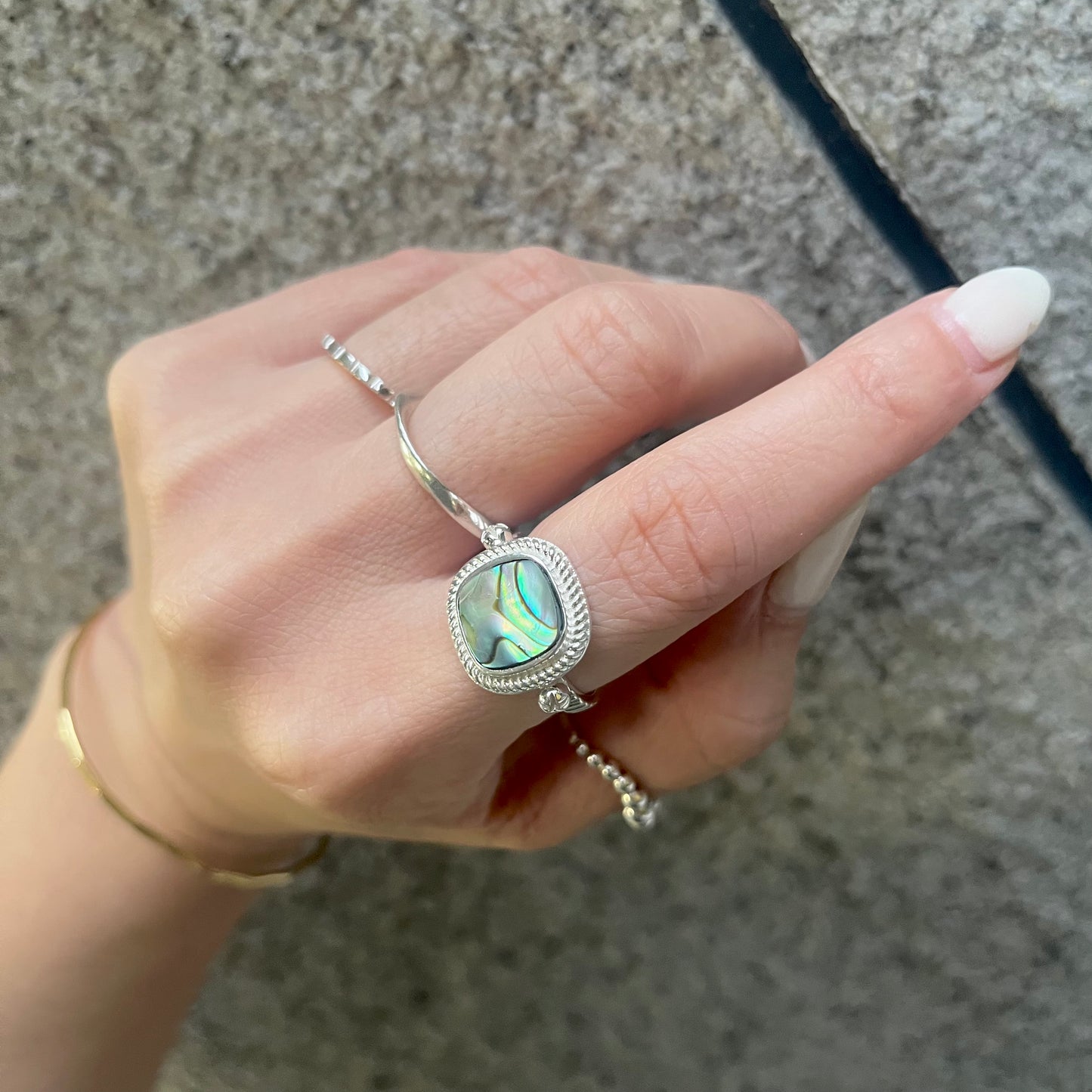 Silver925 design ring 36