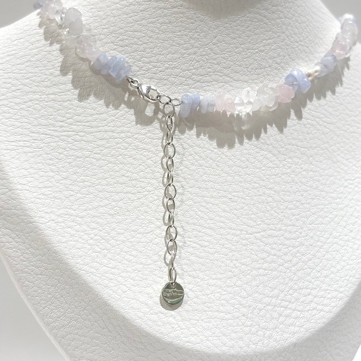 Pearl × Stone necklace 2
