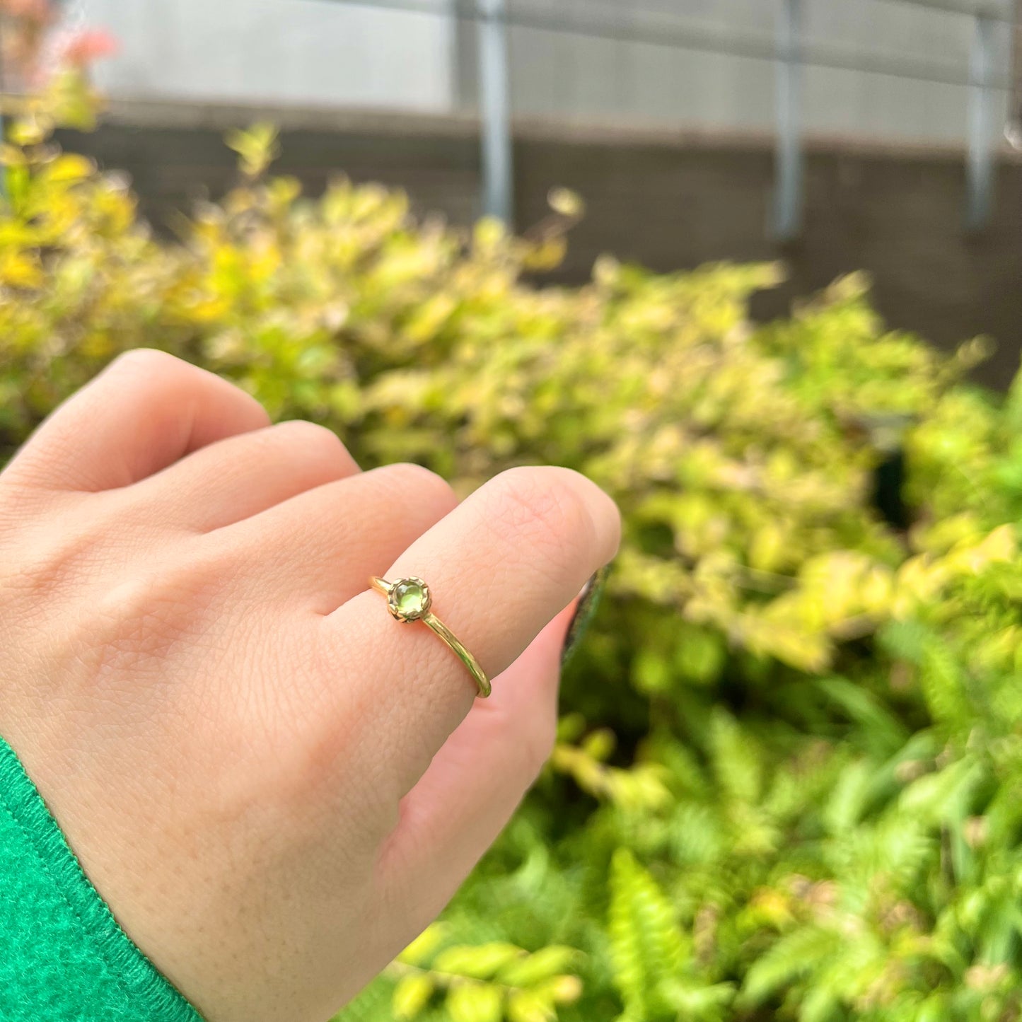Brass petit ring 48