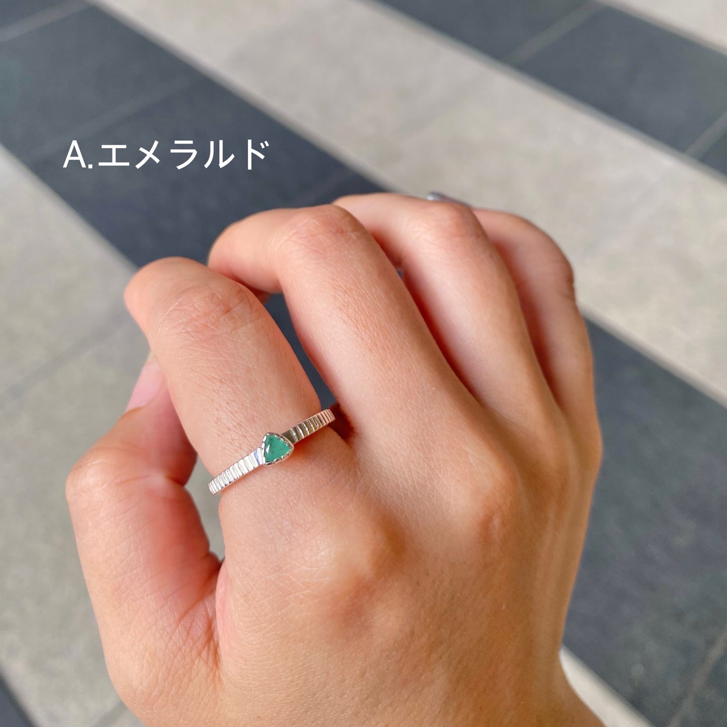 Silver925 petit ring 19