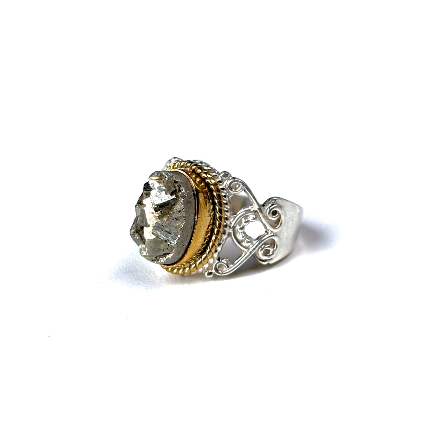 Connect ring〈 Druzy 〉