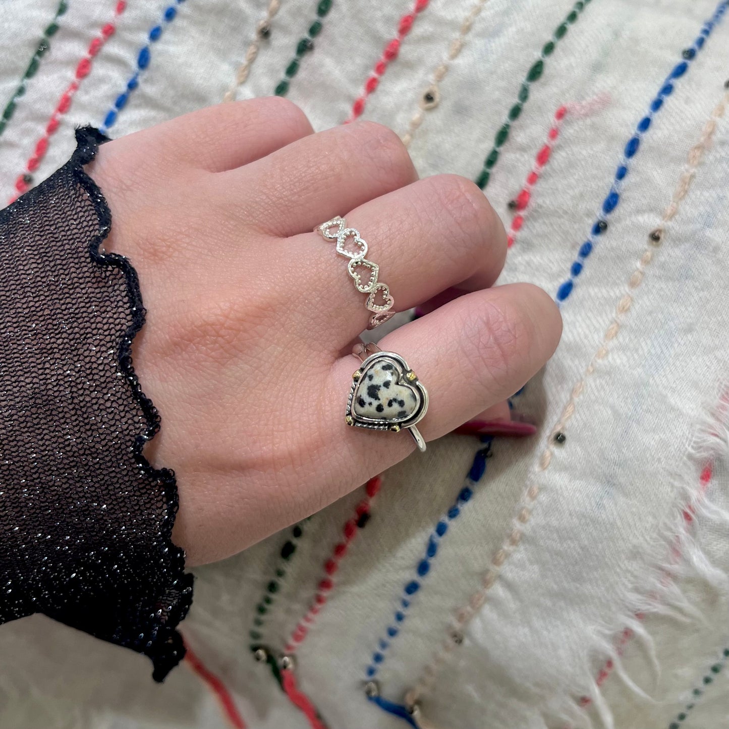 Heart plain ring 45