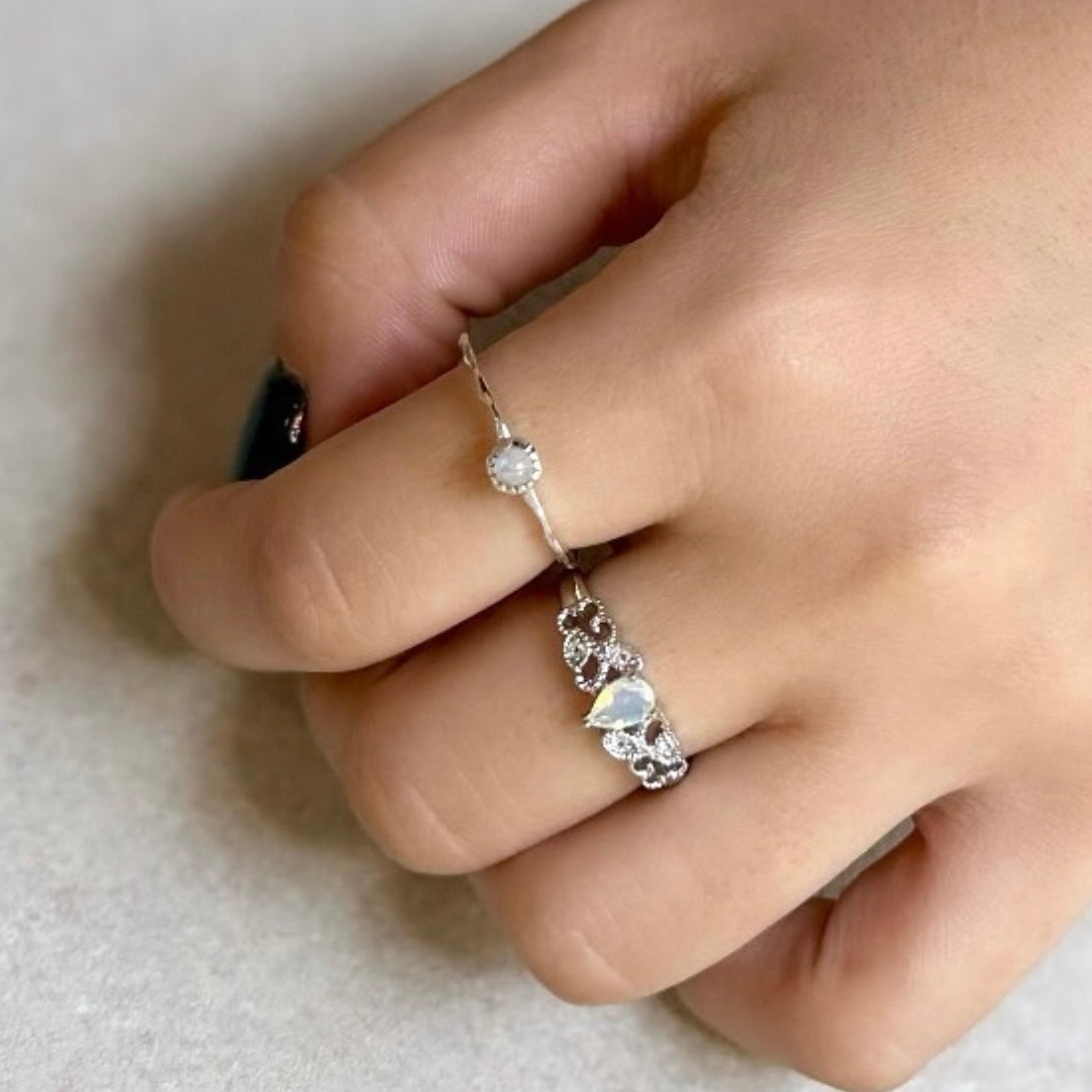 【Biju mam poco】Silver925 design ring 13