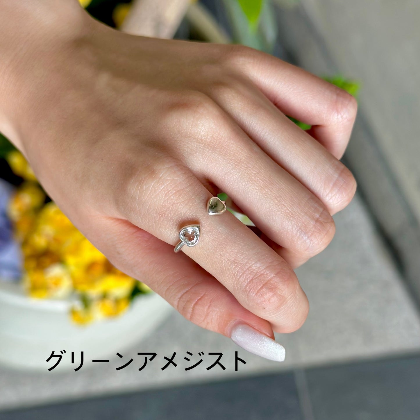 Heart fork ring 2