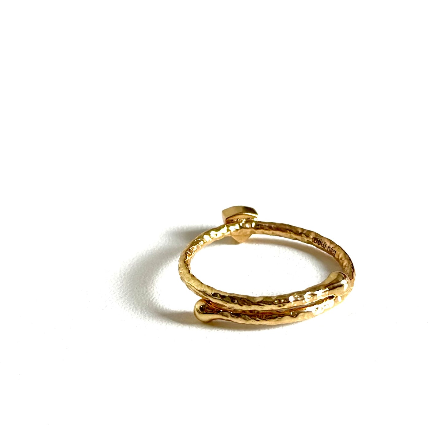 Brass petit ring 52