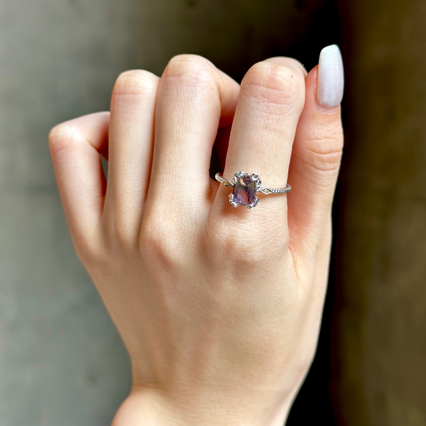 【poco】SHIBUYA limited ametrine ring 1