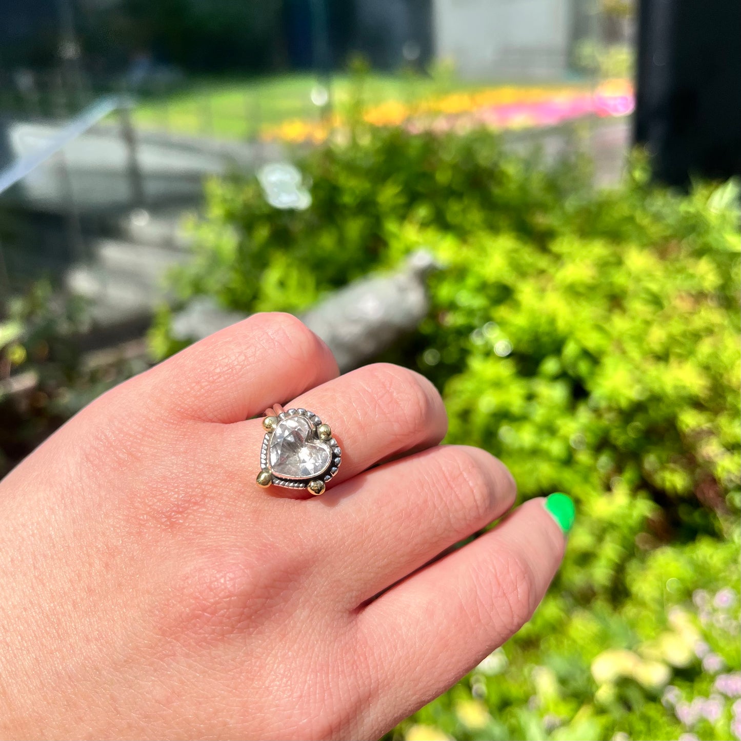 Heart ring 4