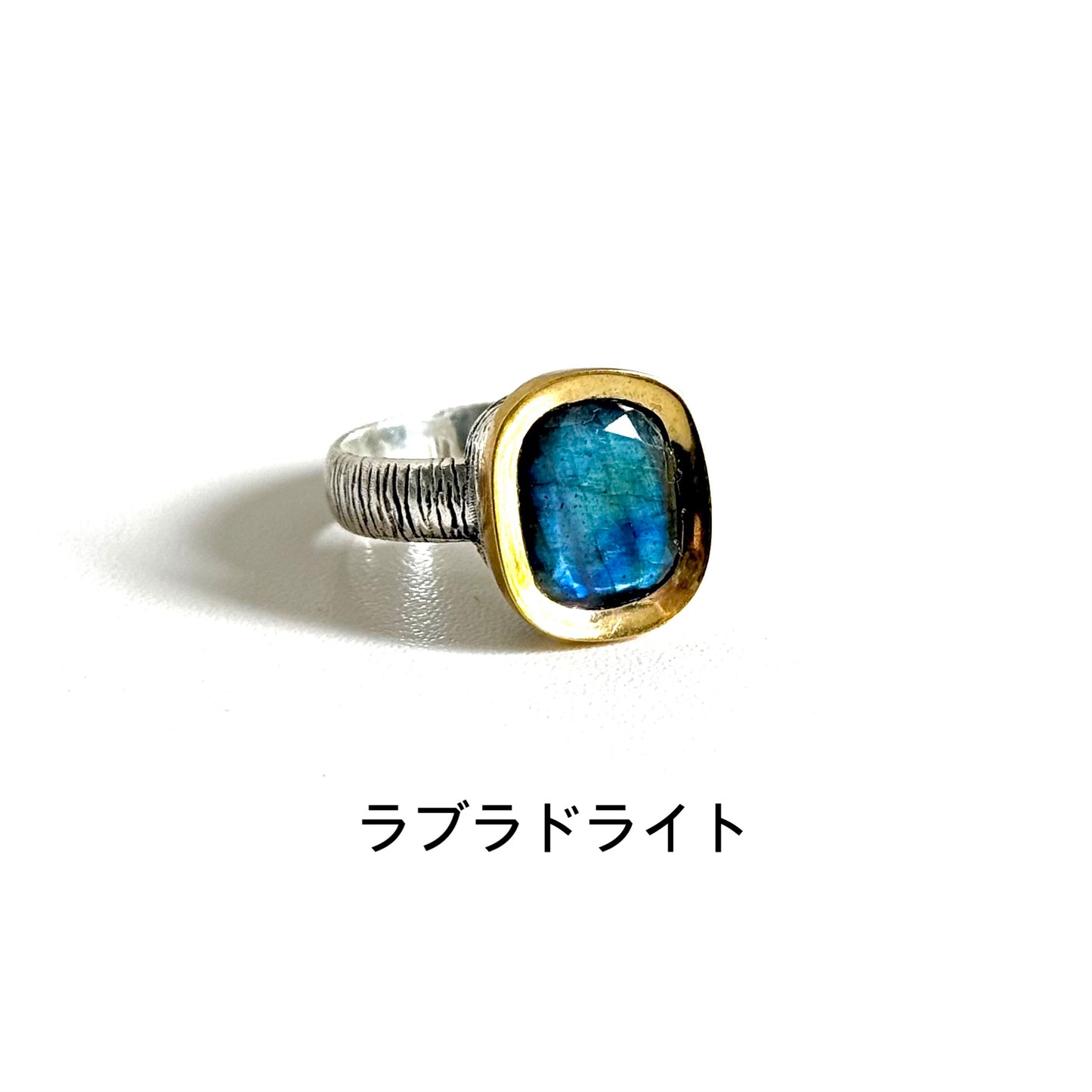 Silver925×Brass design ring 10