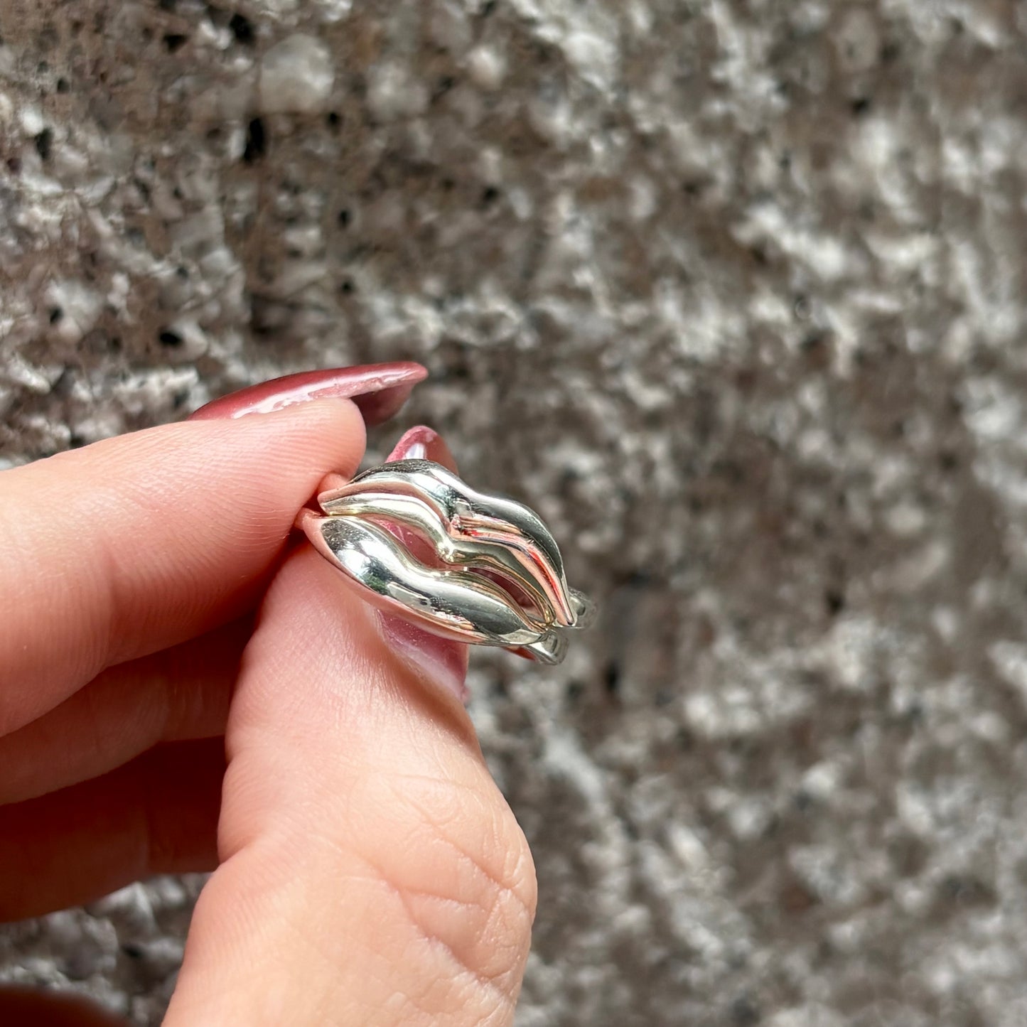 Lip plain ring 2