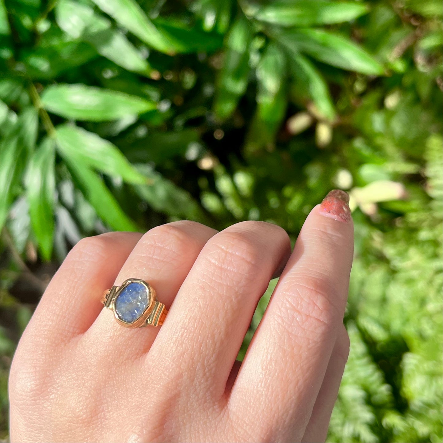 Brass design ring 4
