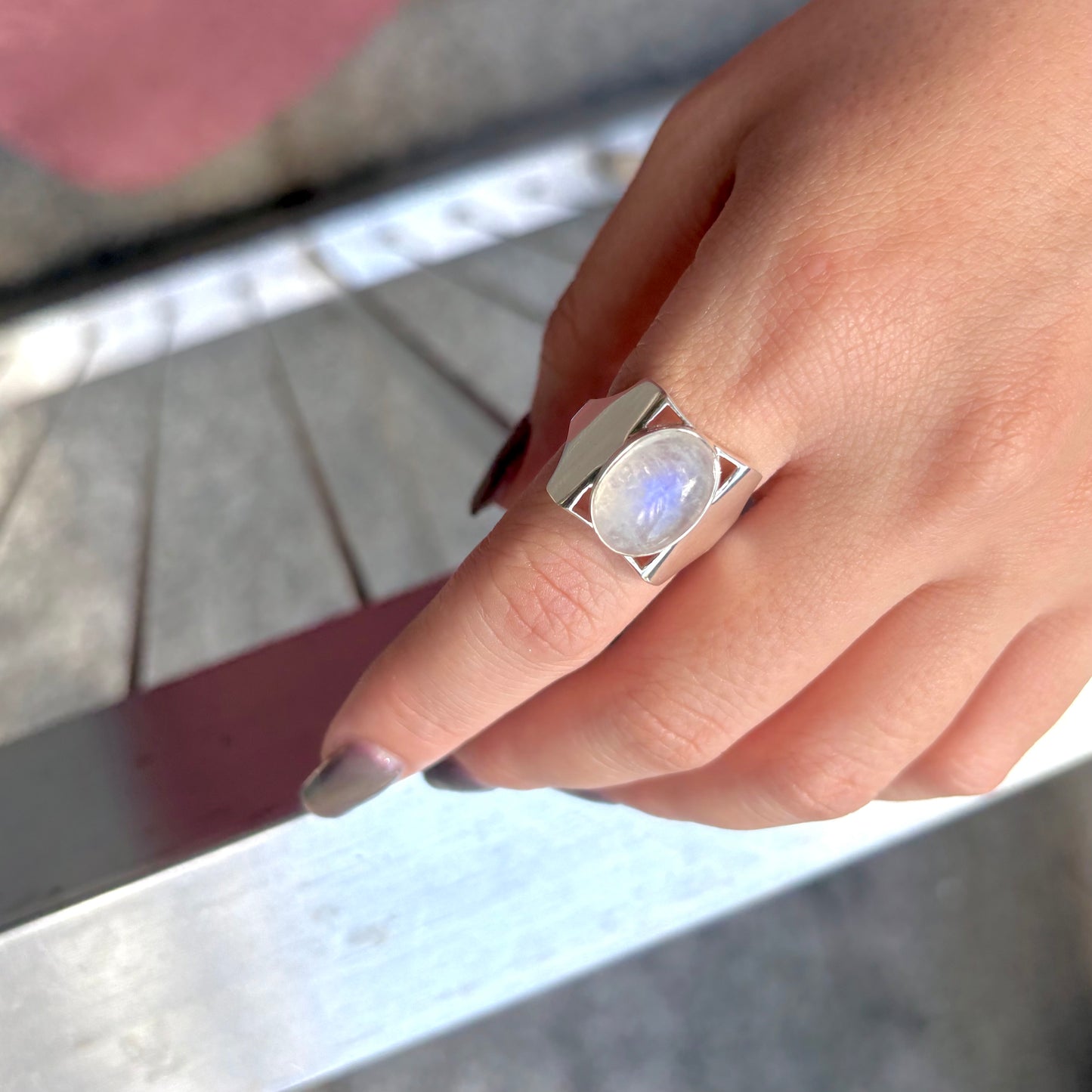 Silver925 design ring 77