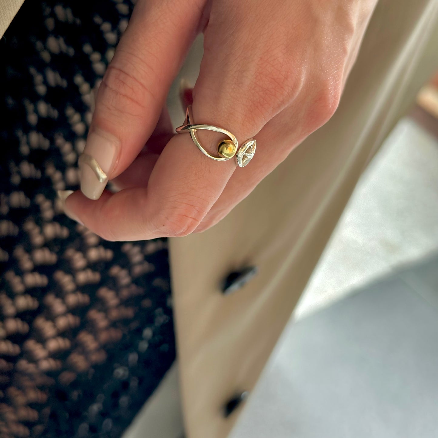 【オンライン先行】Star×Ball plain ring