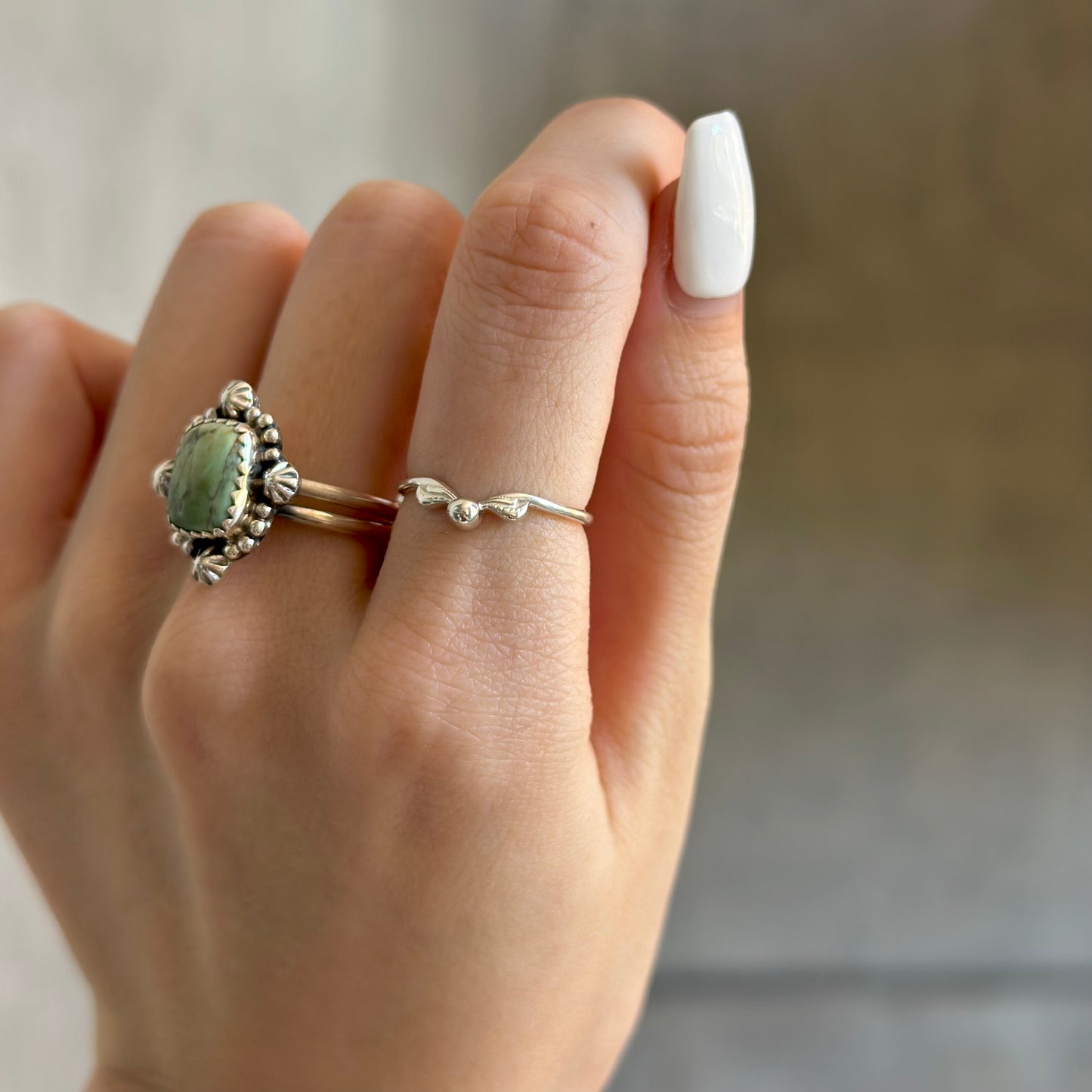 Silver925 plain ring 76