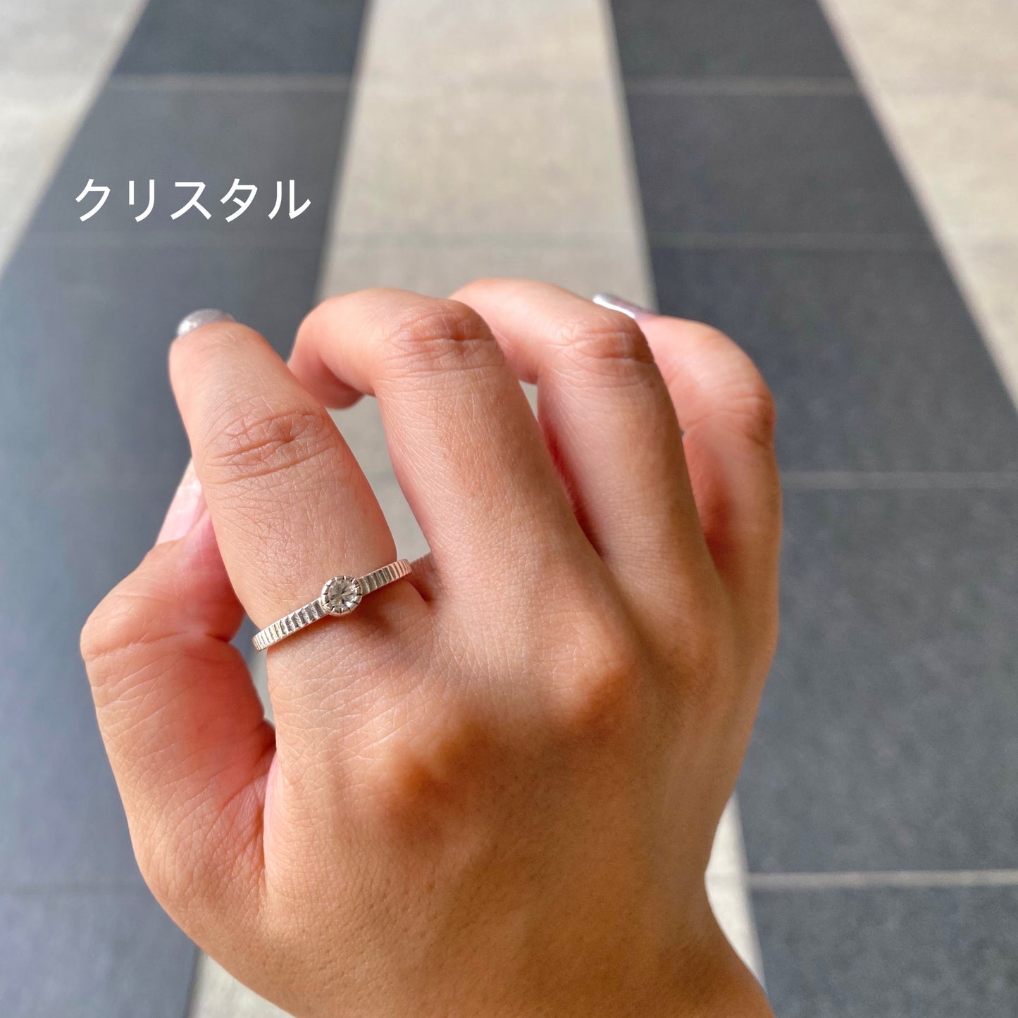 Silver 925petit ring 18
