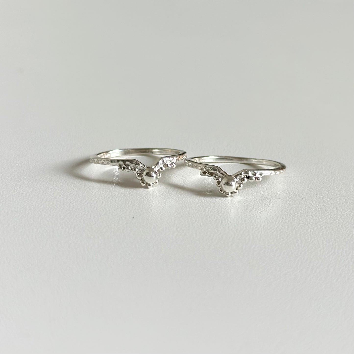 Silver925 plain ring 59
