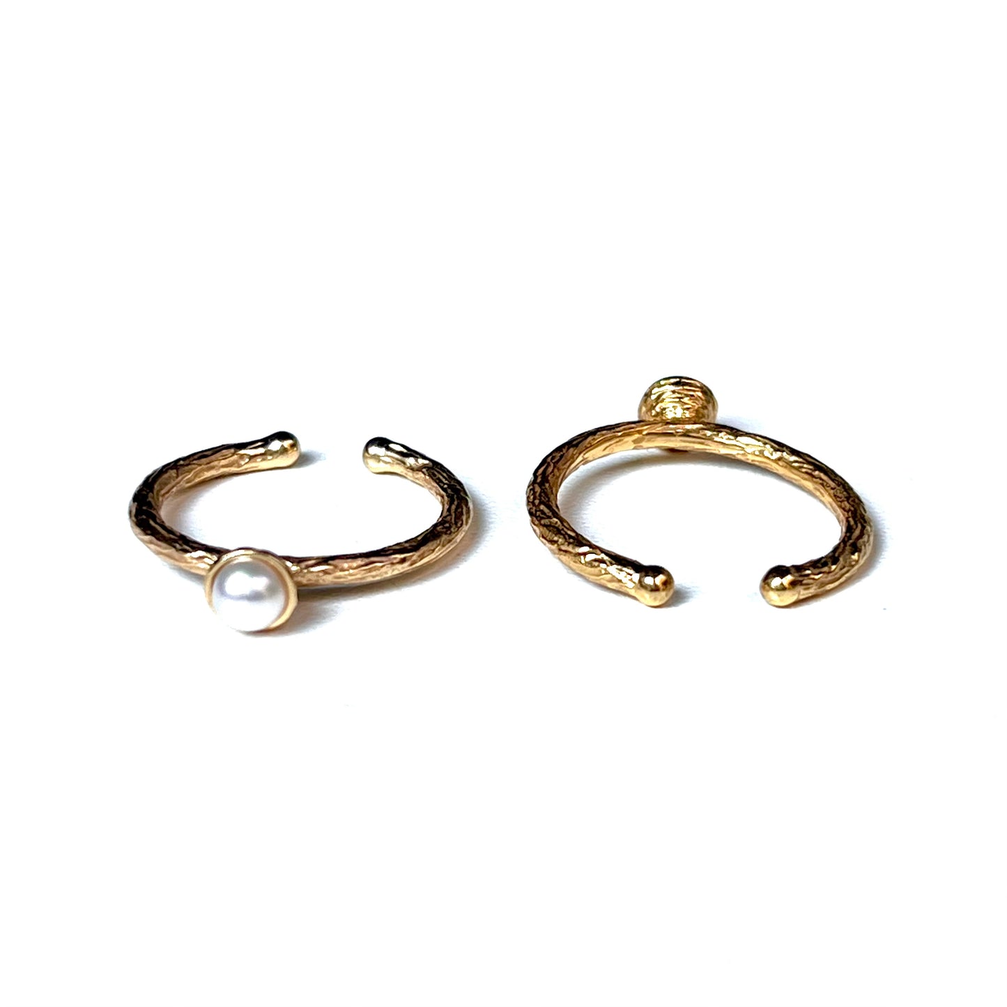 Brass petit ring 60